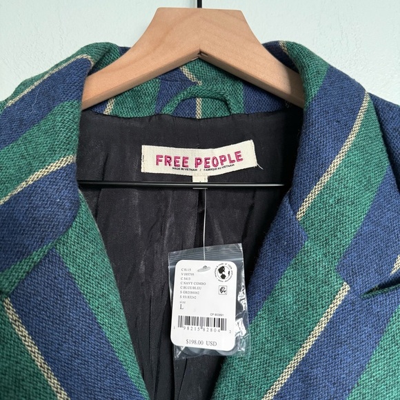 Free People Betty Striped Blazer - Picture 8 of 9